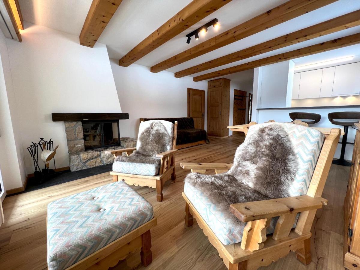 Cosy Apartment Facing Piz Rosatsch Сейнт Мориц Екстериор снимка