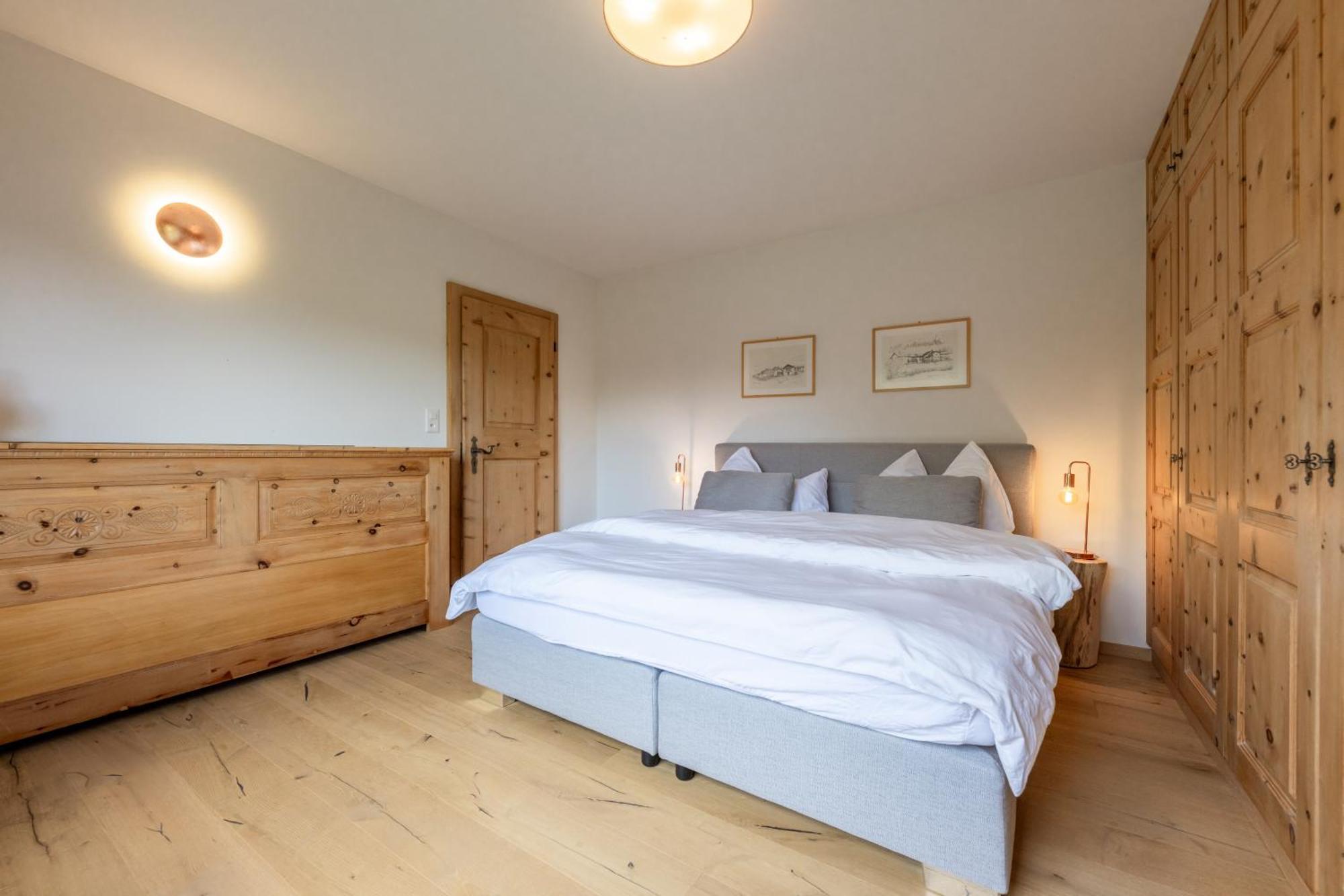 Cosy Apartment Facing Piz Rosatsch Сейнт Мориц Екстериор снимка