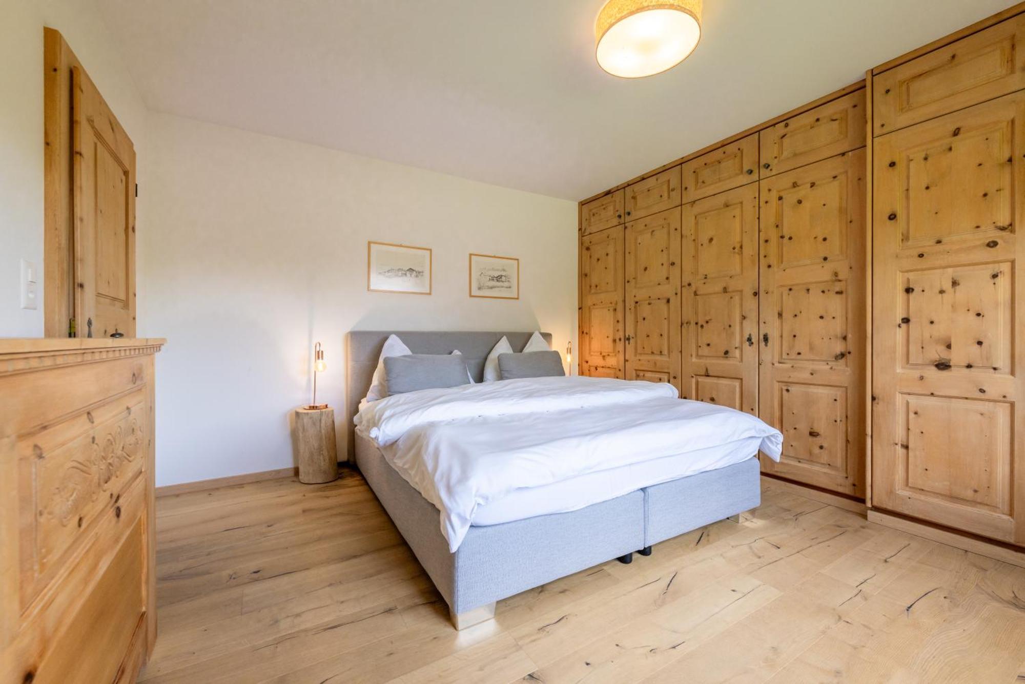 Cosy Apartment Facing Piz Rosatsch Сейнт Мориц Екстериор снимка
