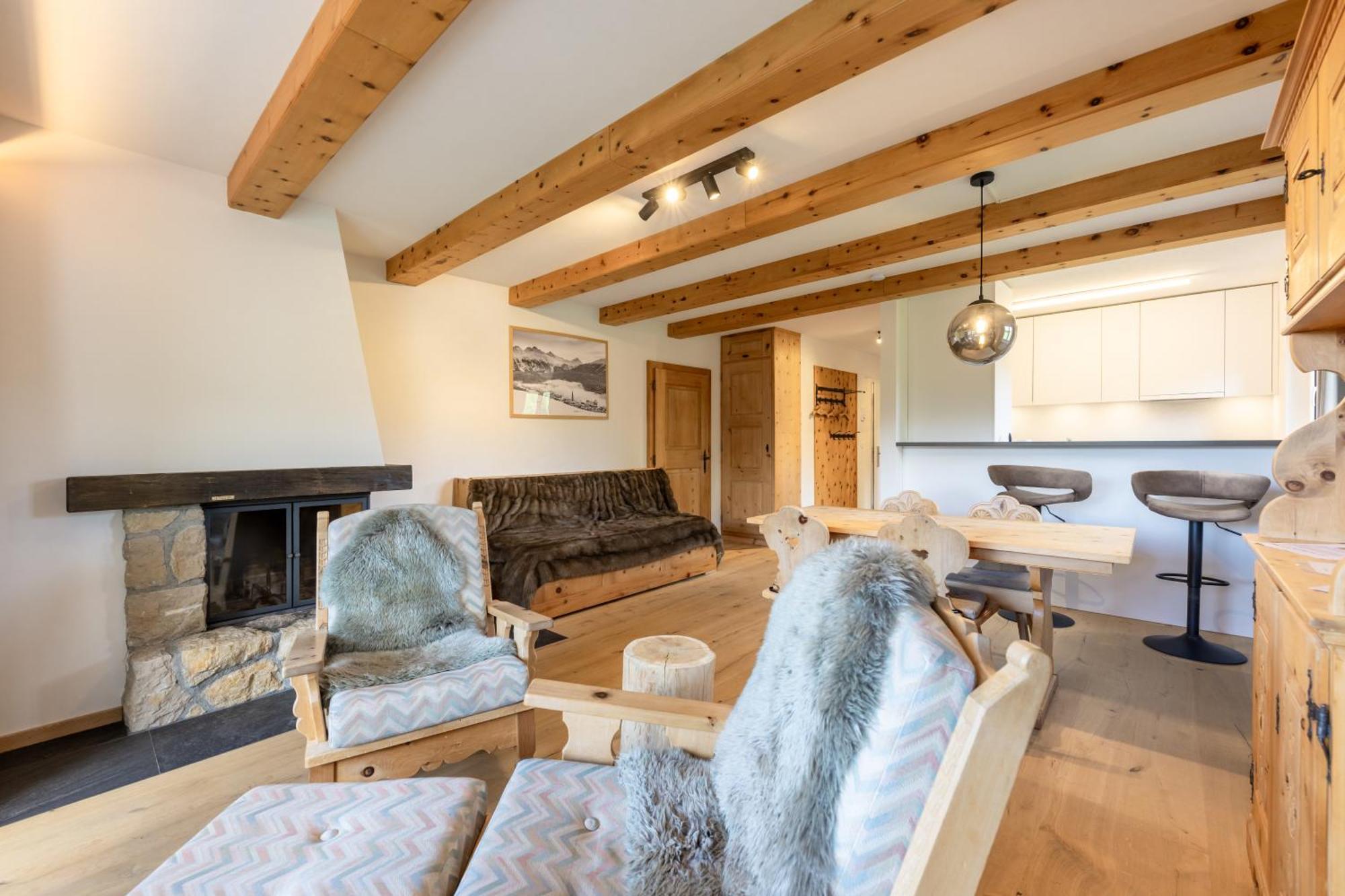 Cosy Apartment Facing Piz Rosatsch Сейнт Мориц Екстериор снимка
