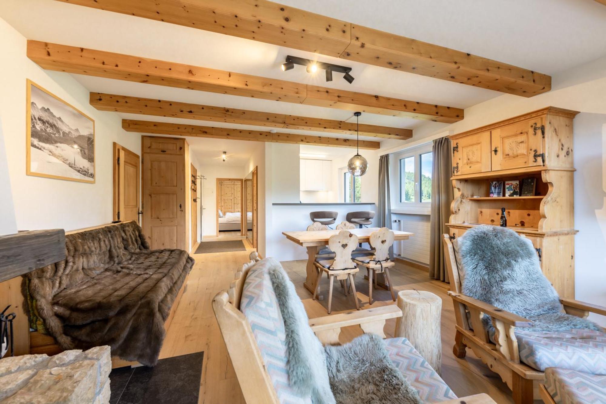 Cosy Apartment Facing Piz Rosatsch Сейнт Мориц Екстериор снимка